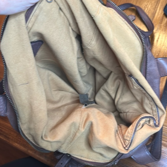 CZ Falconer brown leather Hobo bag - Picture 5 of 7